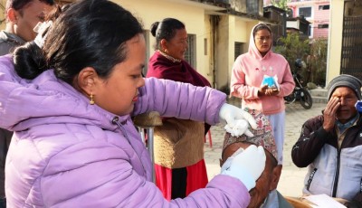 मेलम्ची नगरपालिकारि मि शिविर स्योल्जि