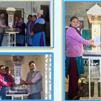 ज्योति विकास बैंकसे पिन्जि सुदुरपश्चिम प्रदेशला ल्हाथुमला ल्हुइथाङ चौकीजुगुदा बेबी वार्मर Image