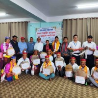 ककनी गाउँपालिकासे तामाङला माउलिक ग्युइल थेन रिमठिम ख्युरछ्याला लागि तालिम पिन्जि Image