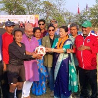 जामेकोला फुटबल थेत्माइसे महत्वपूर्ण उपलब्धी किन्बा मुला– मेयर मीनाकुमारी लामा Image